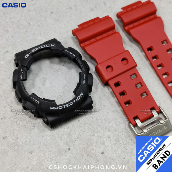 Bộ vỏ GA-100/110/120/140 - Nhám mặt đen dây đỏ 