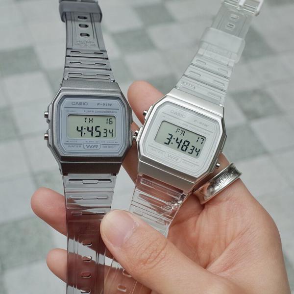 Đồng hồ Nam Chính hãng CASIO F-91WS-8D - Pin 10 năm
