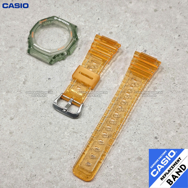 Bộ vỏ chính hãng G-SHOCK GA-2100 - Màu Cam 