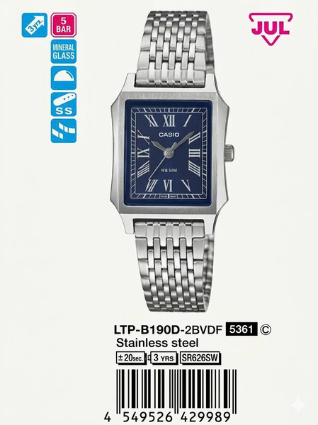 CASIO LTP-B190D-2B
