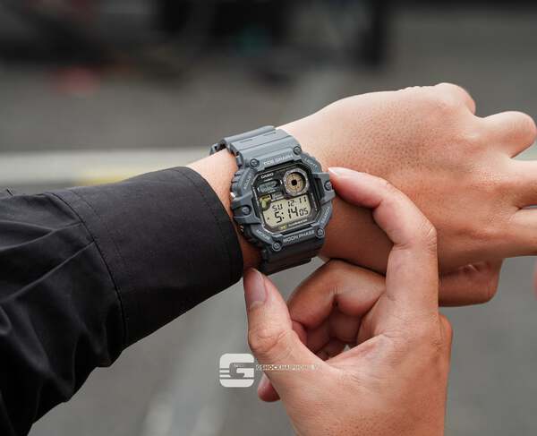 Đồng hồ Nam Chính hãng CASIO WS-1700H-8A - Pin 10 năm