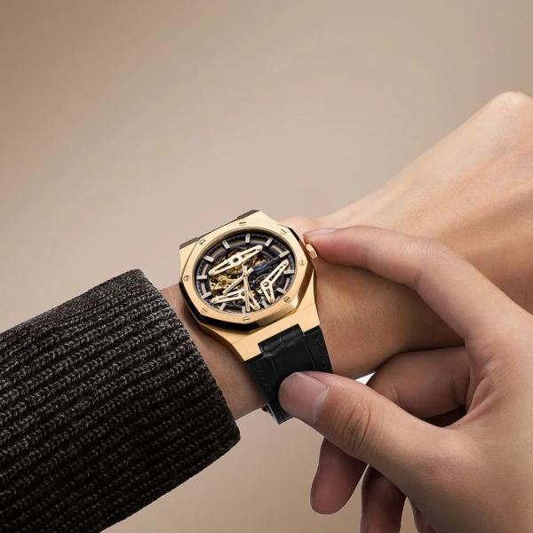 Đồng Hồ Nam Chính Hãng SRWATCH Skeleton SG19191.4601