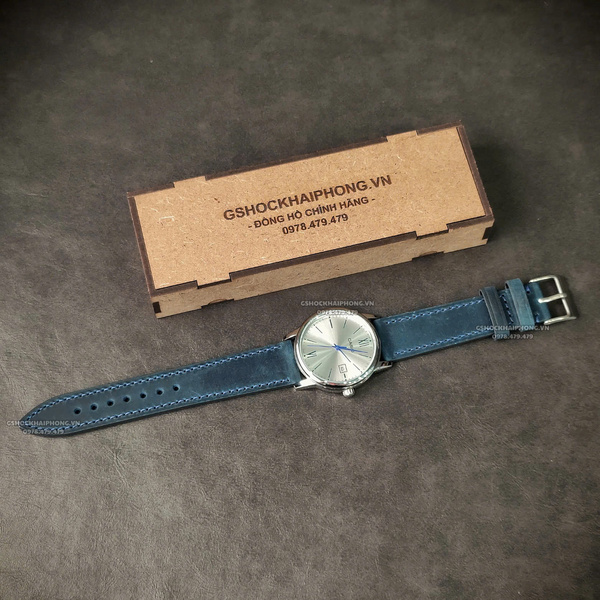 Dây Crazy Horse - Màu Xanh Navy - Size 18mm/ 20mm/ 22mm