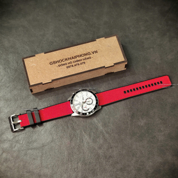 Dây vải Nilon chống nước - Size 20/22/24mm - Màu Đỏ