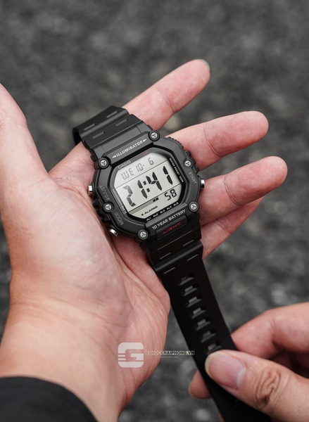 Đồng Hồ Nam Chính hãng Casio AE-1600H-1A - Pin 10 năm