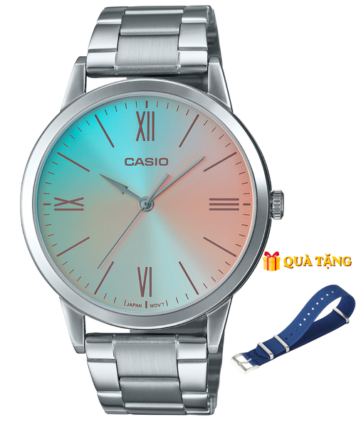 CASIO MTP-E600D-2B QUÀ TẶNG TRỊ GIÁ 600K