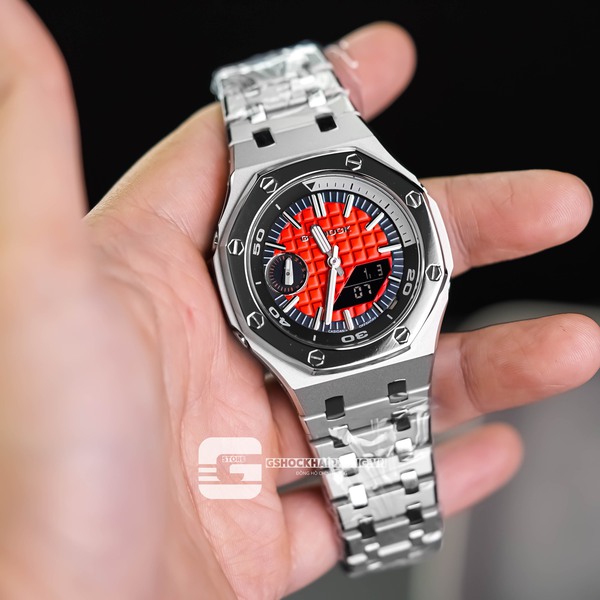 G-SHOCK GA-2100AP - THE OFFSHORE DIVER X LAYERS - RED VELVET