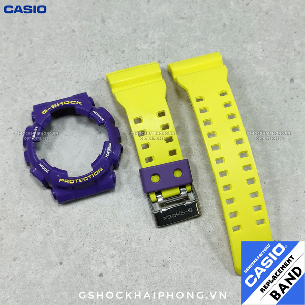 Bộ vỏ GA-100/110/120/140 - Tím xanh neon nhám