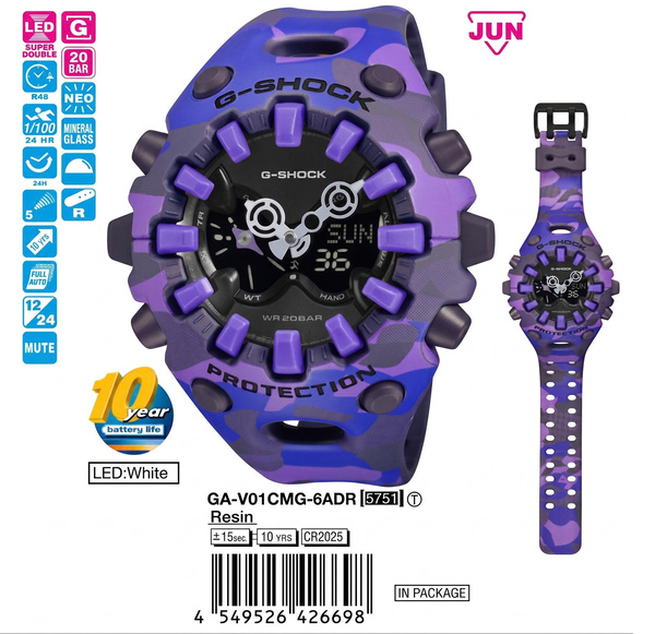 CASIO G-SHOCK GA-V01CMG-6A