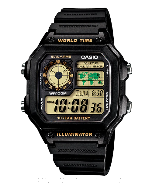 CASIO AE-1200WH-1B -  QUÀ TẶNG TRỊ GIÁ 200K