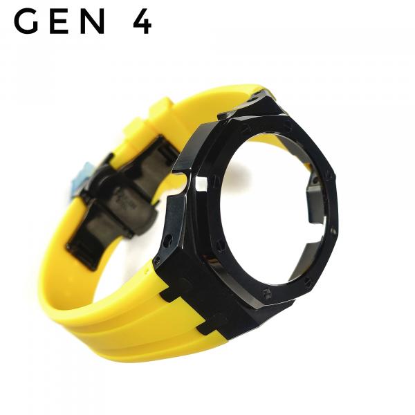 Bộ vỏ GA-2100 AP Gen 4 - Mặt đen dây vàng