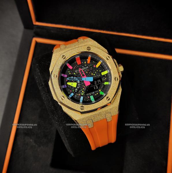 G-SHOCK GA-2100AP - GOLD STARDUST X HYPER COLOR EDITION