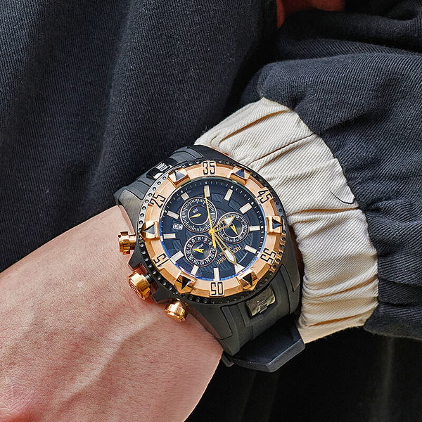 Đồng hồ nam Reef Tiger Aurora Chronograph RGA303-2