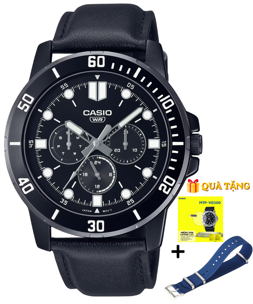 CASIO MTP-VD300BL-1E - QUÀ TẶNG TRỊ GIÁ 600K