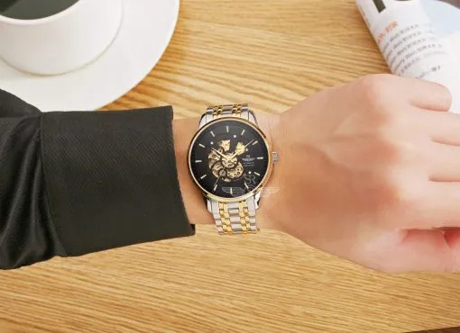 Đồng Hồ Nam Chính Hãng SRWATCH Skeleton SG8896.1201