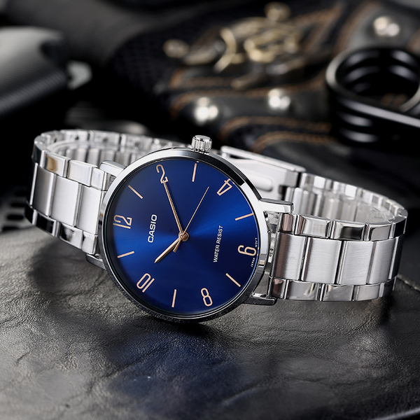 CASIO MTP-VT01D-2B2 - QUÀ TẶNG TRỊ GIÁ 300K