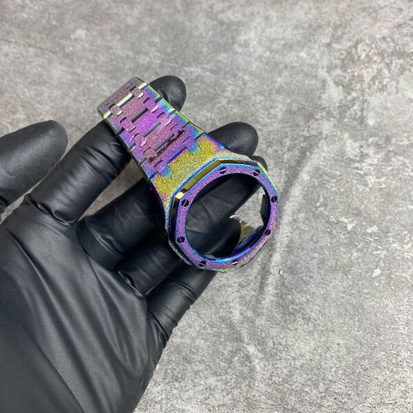 Bộ vỏ GA-2100AP Phun cát Tím - Dây thép