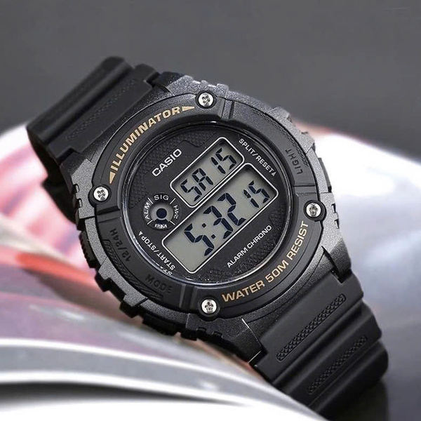 Đồng Hồ Nam Chính Hãng CASIO W-216H-1BVDF
