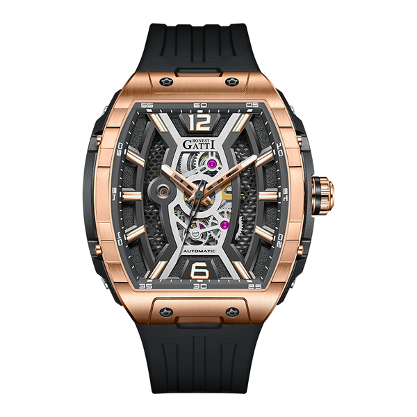  Đồng Hồ Nam Bonest Gatti BG5601-A2 Automatic - Saphire