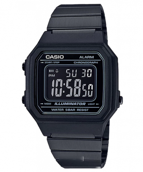 Đồng hồ Nam Chính hãng CASIO B650WB-1B - Pin 10 năm