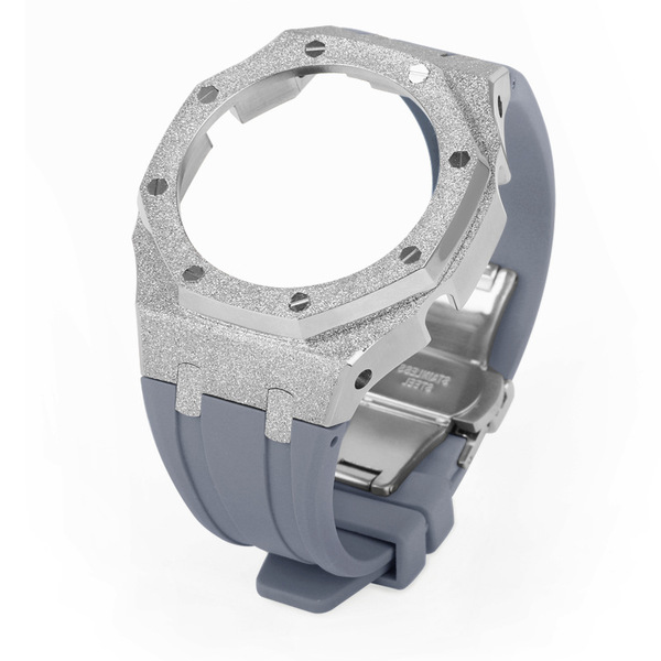 Bộ vỏ GA-2100AP Phun cát Bạc - Dây Cao Su ( Kích vào sp chọn màu dây )