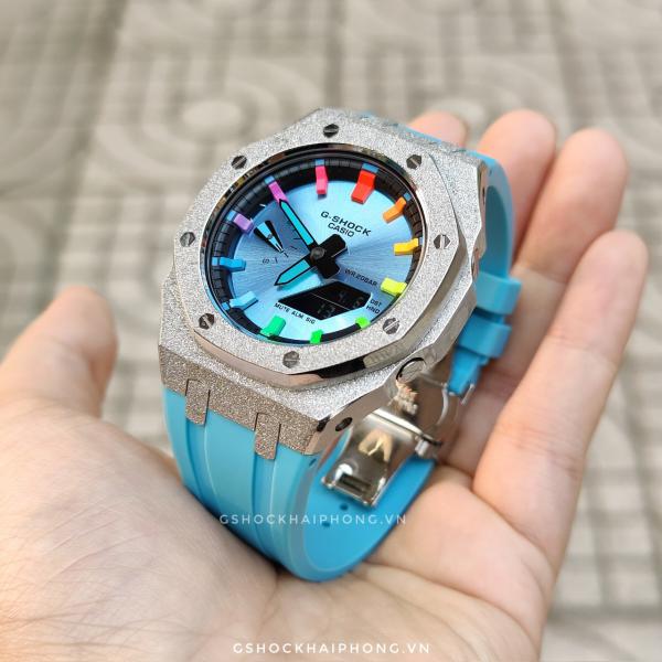 G-SHOCK GA-2100AP - StarDust Sky Blue Mod 