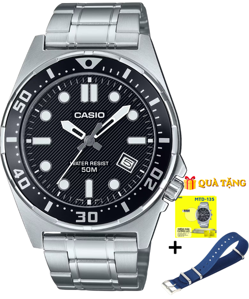 CASIO MTD-135D-1A - QUÀ TẶNG TRỊ GIÁ 600K