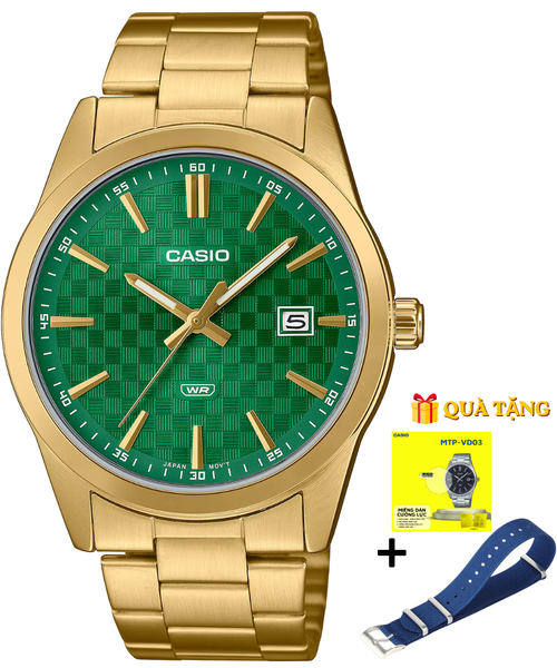 CASIO MTP-VD03G-3A - QUÀ TẶNG TRỊ GIÁ 600K