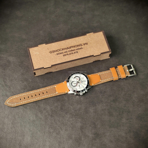 Dây da LEVIS - Màu Nâu - Size 20/22/24mm