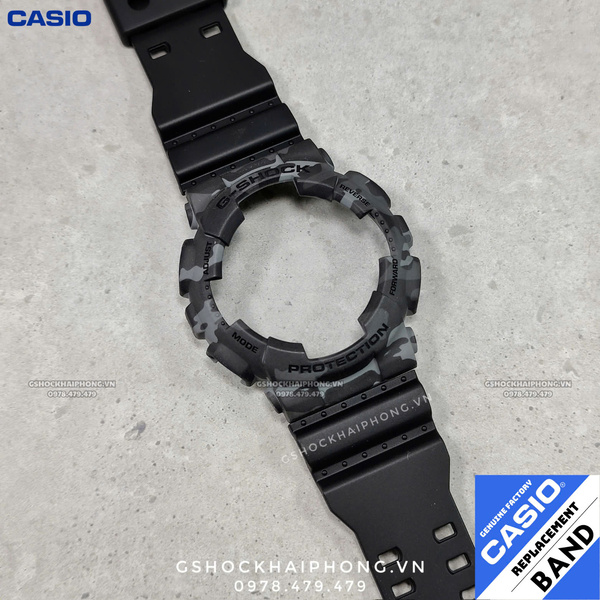Set dây vỏ GA-100/110/120/140 - Mix mặt Camou dây đen