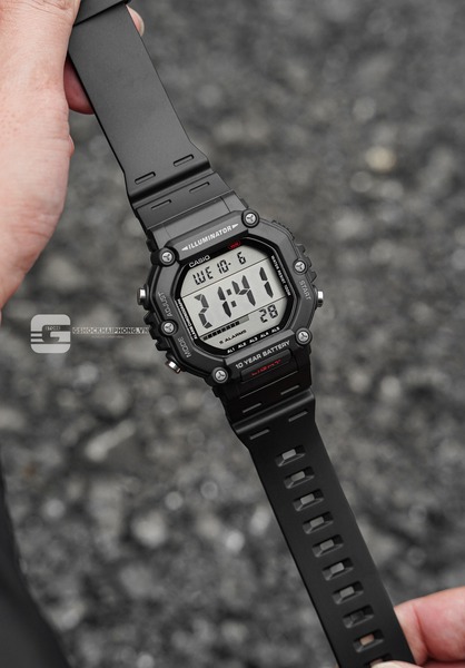 Đồng Hồ Nam Chính hãng Casio AE-1600H-1A - Pin 10 năm