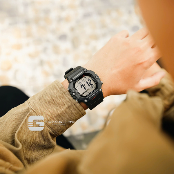 Đồng Hồ Nam Chính hãng Casio AE-1600H-1A - Pin 10 năm