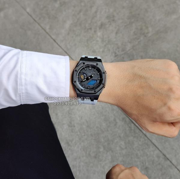  G-SHOCK GA-2100AP - FUTUR BLACK OFFSHORE