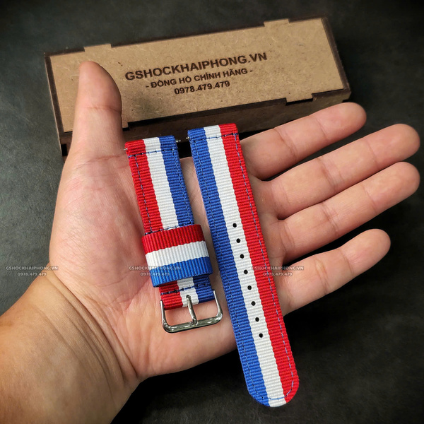 Dây vải mix màu 04 - Size 20/22 mm