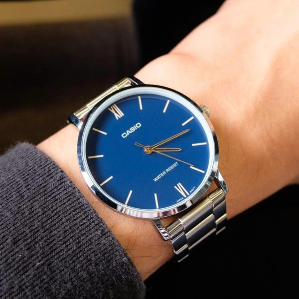 CASIO MTP-VT01D-2B - QUÀ TẶNG TRỊ GIÁ 300K