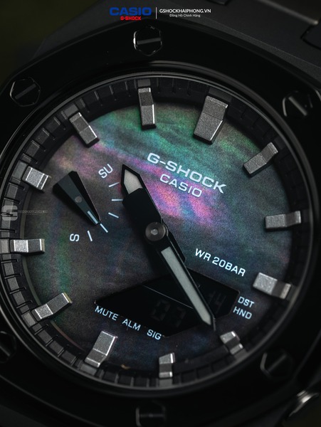  G-SHOCK GA-2100AP - LAYERS CASE X BLACK NACRE PEARL