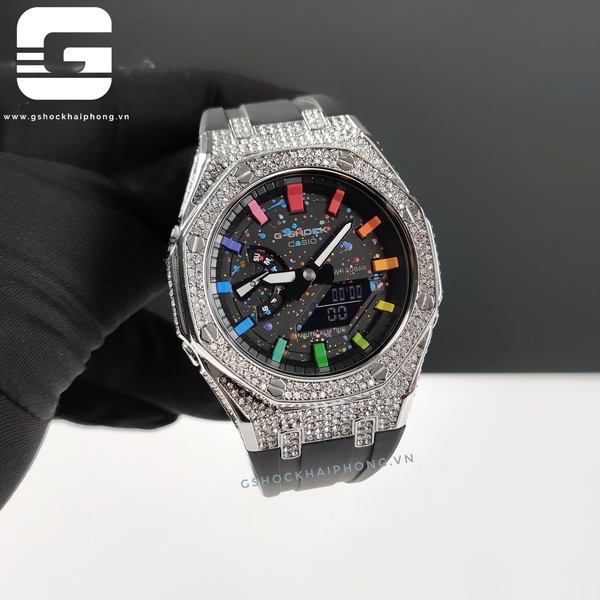 G-SHOCK GA-2100AP - Rainbow Galaxy Element