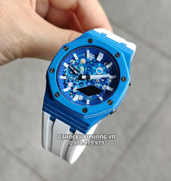 G-SHOCK GA-2100AP - CARBON FIBER X BLUE KAIKAIKIKI