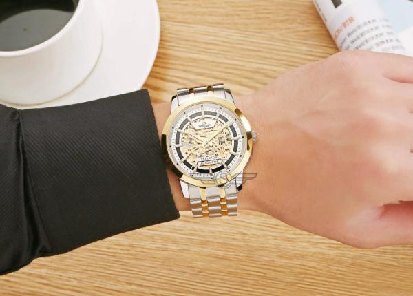 Đồng Hồ Nam Chính Hãng SRWATCH Skeleton SG8898.1202