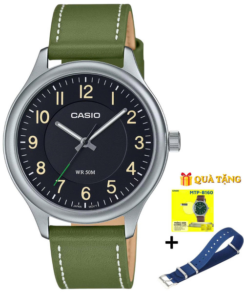 CASIO MTP-B160L-1B1 - QUÀ TẶNG TRỊ GIÁ 600K
