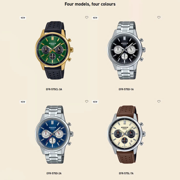 CASIO EDIFICE EFR-575L-7A