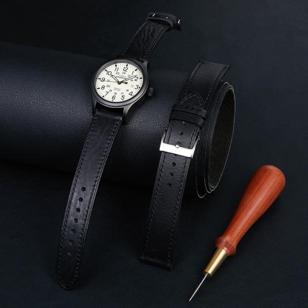 Dây da bò thuộc thảo mộc Ý - Size 18mm/ 20mm/ 22mm
