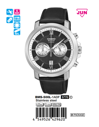 CASIO BESIDE BMS-500L-1A