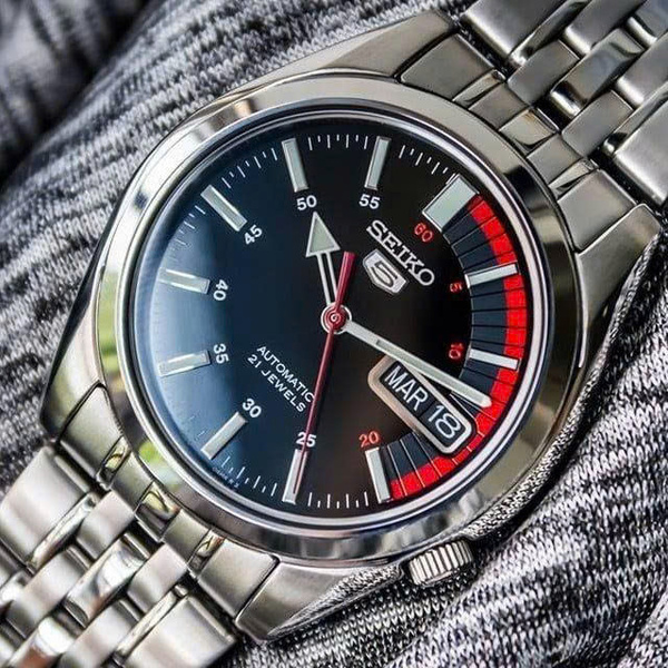 Đồng Hồ Nam Chính Hãng SEIKO 5 SNK375K1