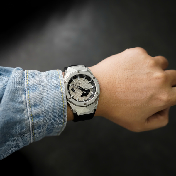 G-SHOCK GA-2100AP - METAL SLIVER FUSHION STICK VER 1