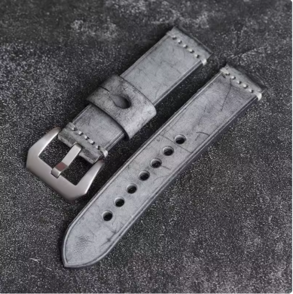 Dây da bò sáp bề mặt - size 20mm/ 22mm/ 24mm