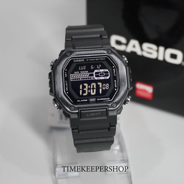 Đồng hồ Nam Chính hãng CASIO MWD-110HB-1BV - Pin 10 năm