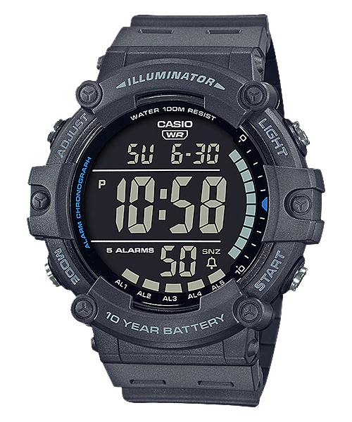 Đồng hồ Nam Chính hãng CASIO AE-1500WH-8B - Pin 10 năm