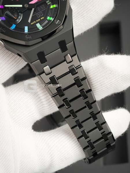  G-SHOCK GA-2100AP - HYPER COLOR X METAL BLACK LAYERS CASE