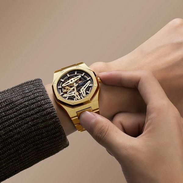Đồng Hồ Nam Chính Hãng SRWATCH Skeleton SG19192.1401